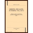 LIBERTE, INEGALITE, AUTORITE : POLITIQUE, SOCIETE ET CONSTRUCTION IDENTITAIRE DU MASSACHUSETTS AU XVIIE S.