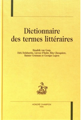 DICTIONNAIRE DES TERMES LITTÉRAIRES