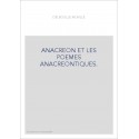 ANACREON ET LES POEMES ANACREONTIQUES.