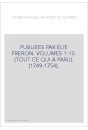 LETTRES SUR QUELQUES ECRITS DE CE TEMPS. (1749-1754).