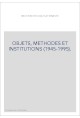 LA RECHERCHE DIX-HUITIEMISTE. OBJETS, METHODES ET INSTITUTIONS (1945-1995).