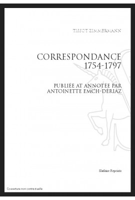 CORRESPONDANCE. 1754-1797