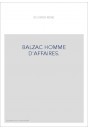 BALZAC HOMME D'AFFAIRES.