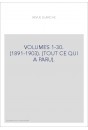 VOLUMES 1-30. (1891-1903). (TOUT CE QUI A PARU).