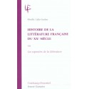 HISTOIRE DE LA LITTERATURE FRANCAISE DU XXE SIECLE