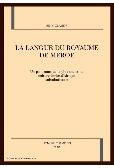 LA LANGUE DU ROYAUME DE MEROE