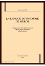 LA LANGUE DU ROYAUME DE MEROE