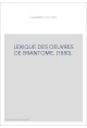 LEXIQUE DES OEUVRES DE BRANTOME. (1880).