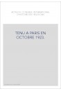 ACTES DU CONGRES INTERNATIONAL D'HISTOIRE DES RELIGIONS TENU A PARIS EN OCTOBRE 1923.