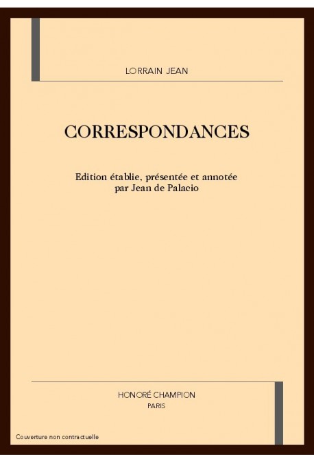 CORRESPONDANCES