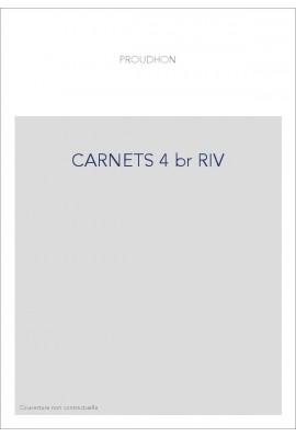 CARNETS. TOME 4 : 1850-1851