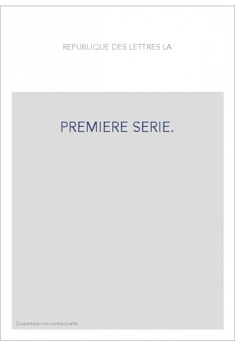 PREMIERE SERIE.