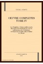 ŒUVRES COMPLÈTES TOME IV. LES TRAGÉDIES