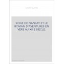 SONE DE NANSAY ET LE ROMAN D'AVENTURES EN VERS AU XIIIE SIECLE.