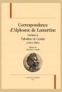 CORRESPONDANCE DALPHONSE DE LAMARTINE  LETTRES À VALENTINE DE CESSIAT  (1841-1854)