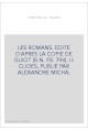 CLIGÈS EN ANCIEN FRANÇAIS