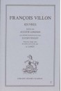 LES OEUVRES. (LES LAIS. LE TESTAMENT. POÉSIES DIVERSES.)