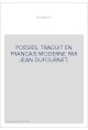 POESIES. TRADUIT EN FRANCAIS MODERNE PAR JEAN DUFOURNET.