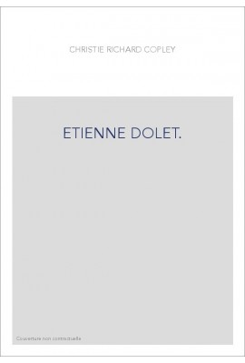 ETIENNE DOLET.