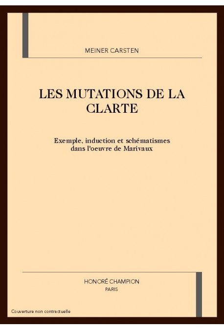 LES MUTATIONS DE LA CLARTE