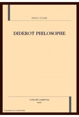 DIDEROT PHILOSOPHE