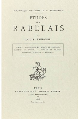 ETUDES SUR RABELAIS