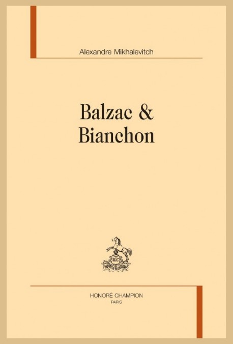 BALZAC  et  BIANCHON