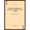 POESIE MODERNE ET MUSIQUE "VORREI ET NON VORREI"