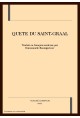 LA QUETE DU GRAAL.TRADUCTION EN FRANCAIS MODERNE