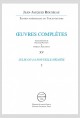 OEUVRES COMPLÈTES. XIV  JULIE OU LA NOUVELLE HÉLOÏSE 2 VOL