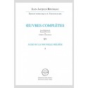 OEUVRES COMPLÈTES. XIV  JULIE OU LA NOUVELLE HÉLOÏSE 2 VOL