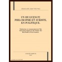 JEAN-THEOPHILE DESAGULIERS. UN HUGUENOT, PHILOSOPHE ET JURISTE, EN POLITIQUE.