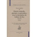 OEUVRES COMPLETES VOL III. HISTOIRE NATURELLE,GENERALE ET PARTICULIERE AVEC LA DESCRIPTION DU CABINET DU ROY