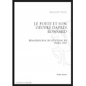 LE POÈTE ET SON OEUVRE D'APRÈS RONSARD