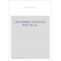 LES FEMMES POETES AU XVIE SIECLE.