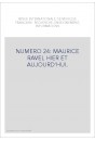 NUMERO 24: MAURICE RAVEL HIER ET AUJOURD'HUI.