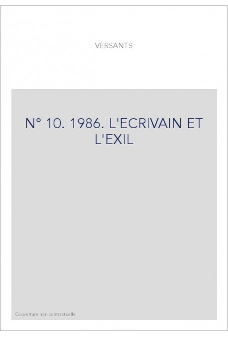 VERSANT 10  1986