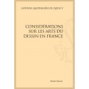 CONSIDÉRATIONS SUR LES ARTS DU DESSIN EN FRANCE
