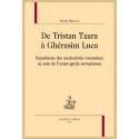 DE TRISTAN TZARA À GHÉRASIM LUCA