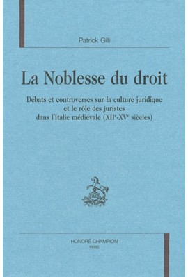 LA NOBLESSE DU DROIT