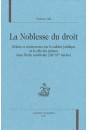 LA NOBLESSE DU DROIT