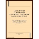 LES LANGUES OURALIENNES AUJOURD'HUI                    APPROCHE LINGUISTIQUE ET COGNITIVE