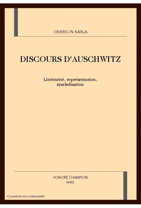 DISCOURS D'AUSCHWITZ