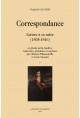 CORRESPONDANCE  LETTRES À SA MÈRE (1805-1816)