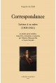 CORRESPONDANCE  LETTRES À SA MÈRE (1805-1816)