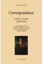 CORRESPONDANCE  LETTRES À SA MÈRE (1805-1816)