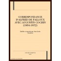 CORRESPONDANCE D'ALFRED DE FALLOUX AVEC AUGUSTIN       COCHIN (1854-1872