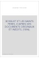BOSSUET ET LES SAINTS PERES. D'APRES DES DOCUMENTS ORIGINAUX ET INEDITS. (1896).