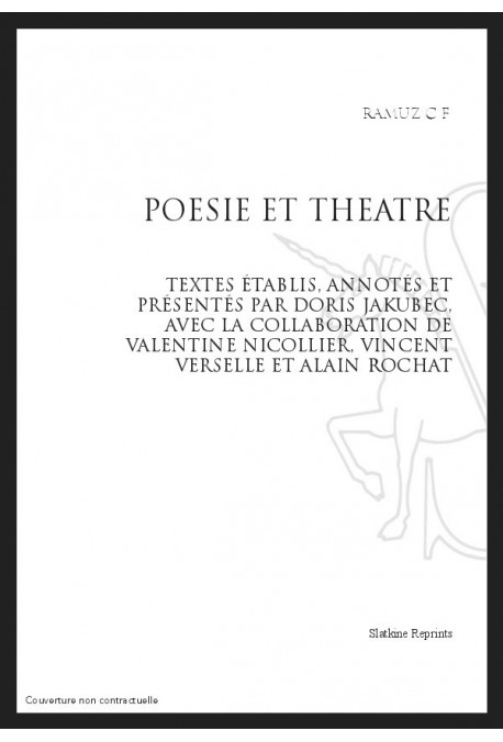 OEUVRES COMPLETES X. POESIE ET THEATRE