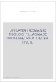 UPPSATER I ROMANSK FILOLOGI TILLAGNADE PROFESSEUR P.A. GEIJER. (1901).
